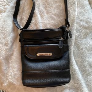 Black crossbody bag